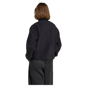 Adidas City Tech High Pile Fleece Halvdragad Tröja (Dam)