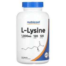 Nutricost L-Lysine 1000mg 120 Tablets