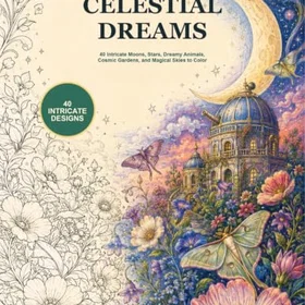 Celestial Dreams Färgläggningsbok