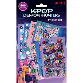 Kids Euroswan Pyramid K-Pop Demon Hunters Sticker Set 500pcs