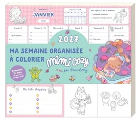 365 Mimi Cosy Planificateur Hebdomadaire 2027