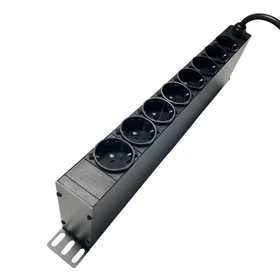 Linkit LI-PDU8SAMP-1U-3MB 8-vägs strömskinna 3m