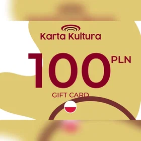 Karta Kultura Gavekort 100 PLN