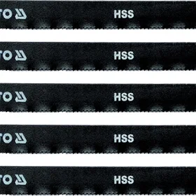Yato YT-3416 Sågblad för stiksåg 21TPI Metall 5-pack