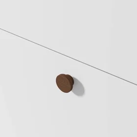 INR Dot Knop (Mörk Ek)