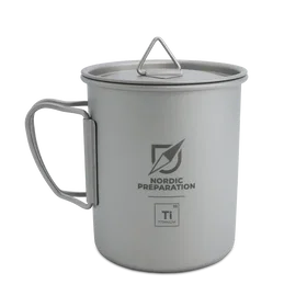 Nordic Prep Titankopp med Lock 450ml