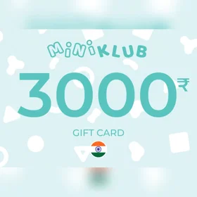 MiniKlub Presentkort 3000 INR