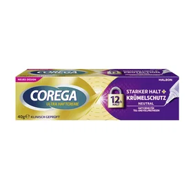 Corega Ultra Strong Hold + Food Seal Protesefeste 40g