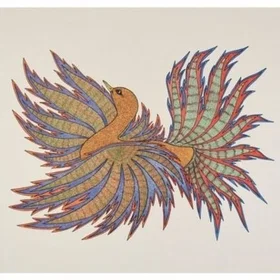 Pomegranate Aoudla Pudlat Dancing Birds Boxed Noteca