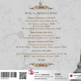 Bianca Calinescu Debut Recording CD