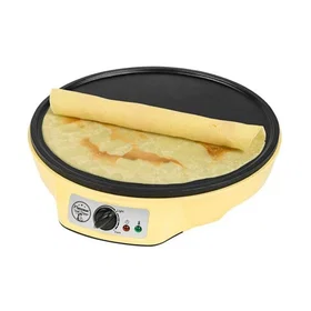 Bestron ASW602 Crêpe Maker 1000 W Svart Gul