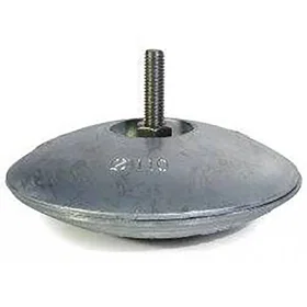 Martyr Anodes Aluminium Trim Tab Anode 110 Mm Silver