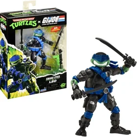 Playmates Toys Teenage Mutant Ninja Turtles G.I. Joe Snake Eyes Leo Action Figur