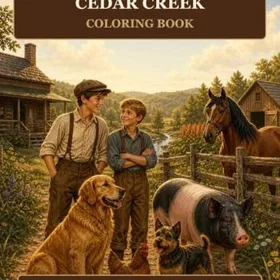 Tales From Cedar Creek Färgläggningsbok