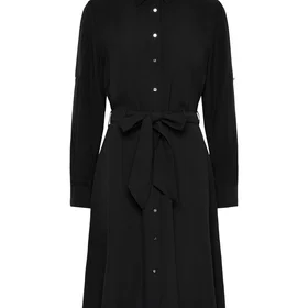 Ralph Lauren Lauren Dubbelsidig Georgette Skjortklänning