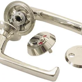 ASSA 9565T WC Tilbehør Venstre Mattbørstet Messing
