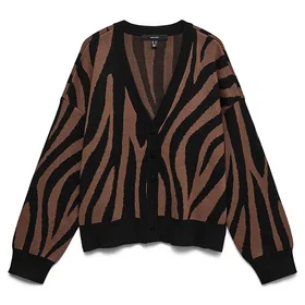 Vero Moda Silje Animal Cardigan (Dam)