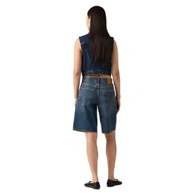 Levi's Baggy Dad Jort Denim Shorts (Dame)