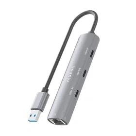 AISENS 4-in-1 USB 3.0 Hub (ASUC-4P037-GR)