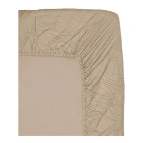 Midnatt Hassel puuvillainen sängynlakan 90x200cm