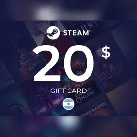 Steam Carte cadeau Wallet 20 USD
