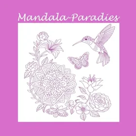 Mandala Paradies Färgläggningsbok
