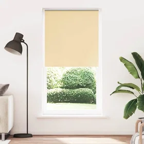vidaXL Rullegardin Mørklegging Beige 115x230cm