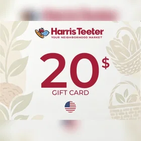 Harris Teeter Gavekort 20 USD