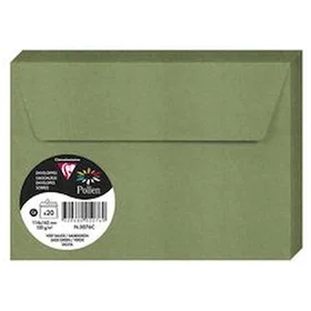 Pollen Enveloppe 114x162mm vert (20)