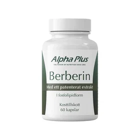 Alpha Plus Berberin 60 kapslar