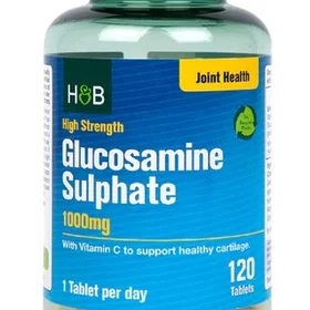 Holland & Barrett Glucosamine Sulphate With Vitamin C 1000mg 120 Tablets