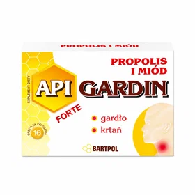 Bartpol Propolis & Honey Lutschpastiller 16 Stycken