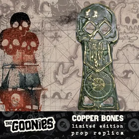 Factory Goonies Copper Bones Skeleton Key Prop Replica