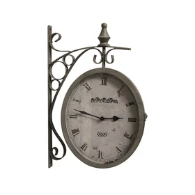 Chemin Vintage Double Face Métal Marron 48cm