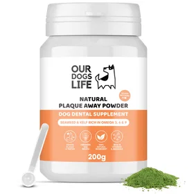 Our OurDogsLife Plaque Away Powder 500g