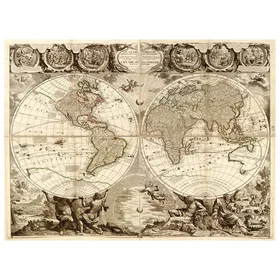 Legendarte Ancient Map Chart No. 63 80x100cm