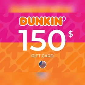 Dunkin' Donuts Gavekort 150 USD