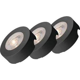 Namron Startpaket Skåpbelysning LED Spot 3W (3-pack)