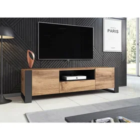 Bestmobilier Willow Meuble TV 1 tiroir(s) 5 étagères 180cm