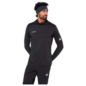 Mammut Selun FL Sun Hoodie Sort (Mænd)