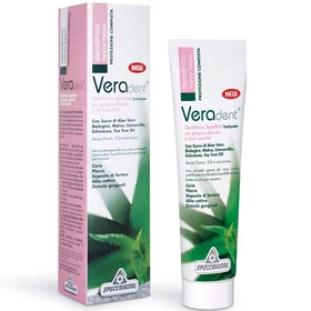 Specchiasol Veradent Naturlig Følsom Aloe Vera Tandpasta 100ml