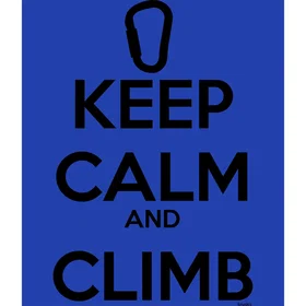 Kruskis Keep Calm And Climb Kortärmad T-shirt (Herr)
