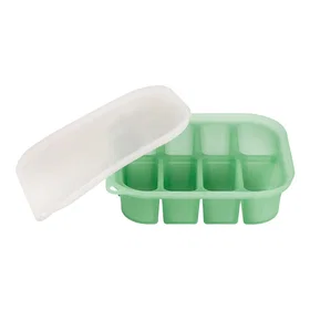 Haakaa Easy-Freeze Tray 8 Compartments Vihreä Säilytysastia HKAUTE085-PG