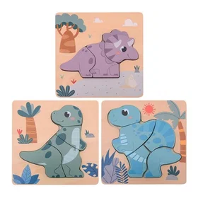 Jouéco Puzzle Dino en Bois