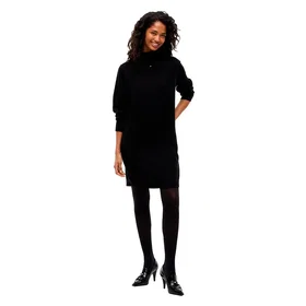Tommy Jeans Collar Badge Long Sleeve Short Dress (Dame)