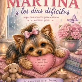 Martina y los días difíciles Färgläggningsbok