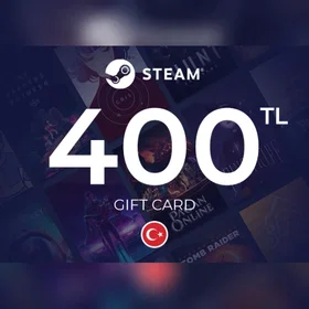 Steam Wallet Gavekort 400 TRY