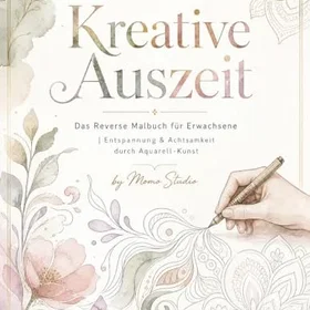 Kreative Das Reverse Malbuch för Vuxna Färgläggningsbok