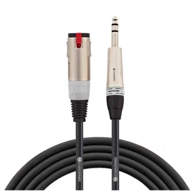 Studiospares Headphone Extension Locking Jack Cable 20m 655078