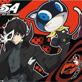 GB eye Persona 5 Chibi Poster Joker & Mona
